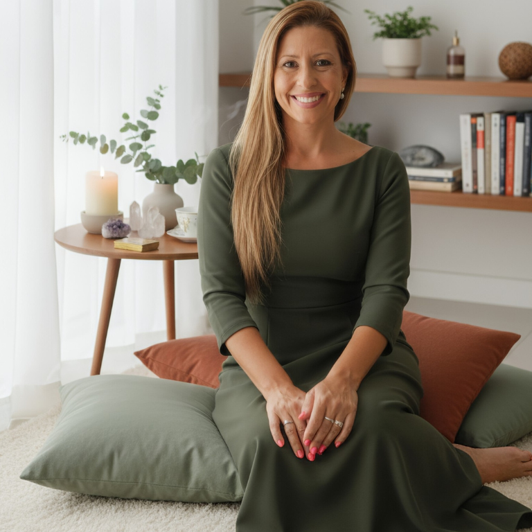 Imagem mística do Ritual da Última Lua Cheia de 2025 para fecho de ciclos e clareza mental